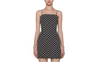 Misbhv Monogram Sleeveless Mini Dress