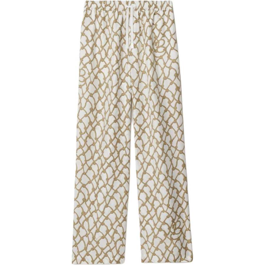 Burberry SS25 Casual Pants Women's Thatch Grass Color