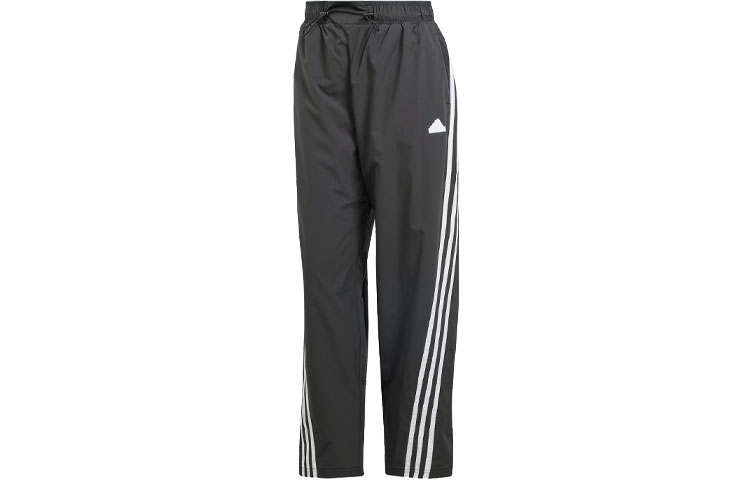 Adidas Adidas Future Icons 3 Stripes Woven Pants Vintage Knitted Sweatpants Women's Black
