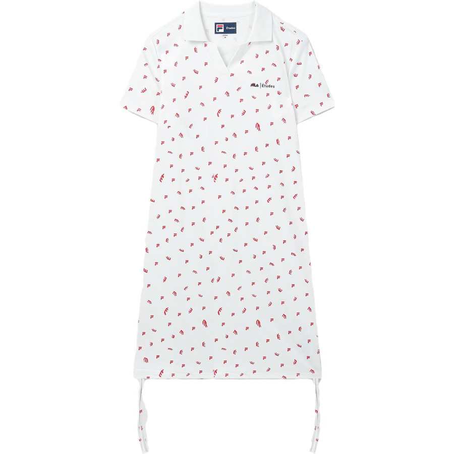 FILA Short Sleeved Dress Women's All Over Print
