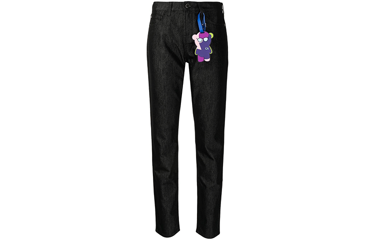 EMPORIO ARMANI Jeans Women's Black Moderate Slim Fit Pants
