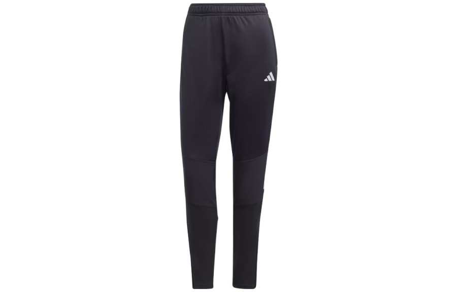 Adidas Adidas Real Madrid Knitted Sweatpants Women's Black Moderate Slim Fit Pants
