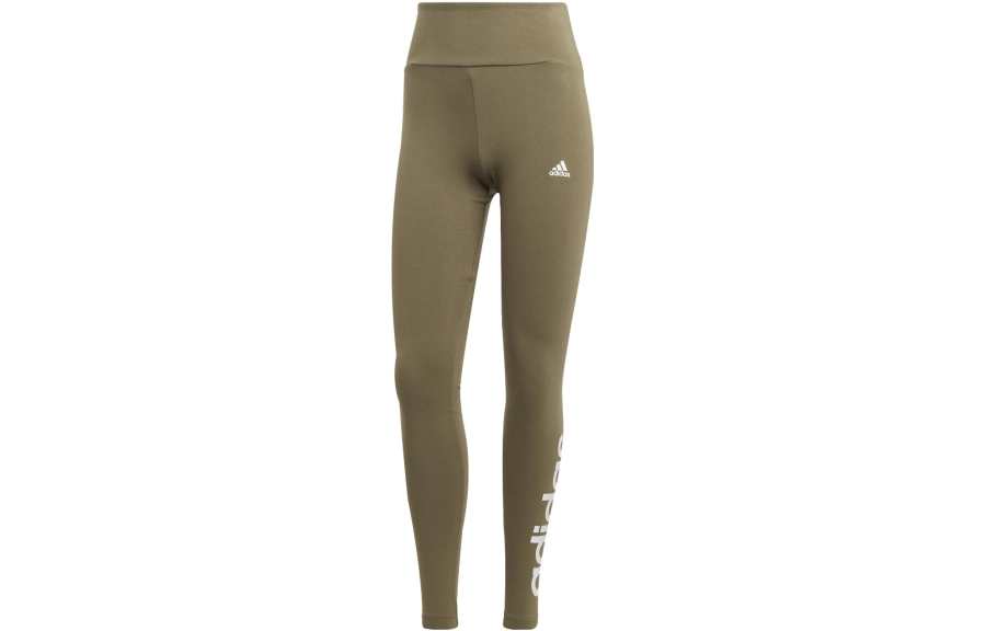 Adidas Adidas Knitted Sweatpants Women's Green Moderate Slim Fit Pants