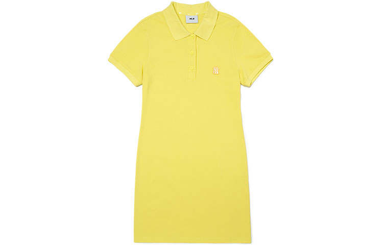 MLB MLB Short Sleeved Dress Women's Yellow