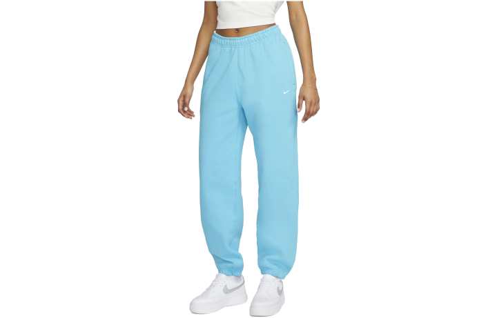 Nike Nike Knitted Sweatpants Women's Sea Blue Moderate Cuffed Pants