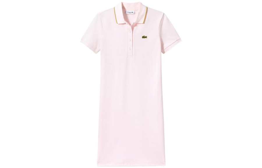 LACOSTE SS22 Dress Women's Pink
