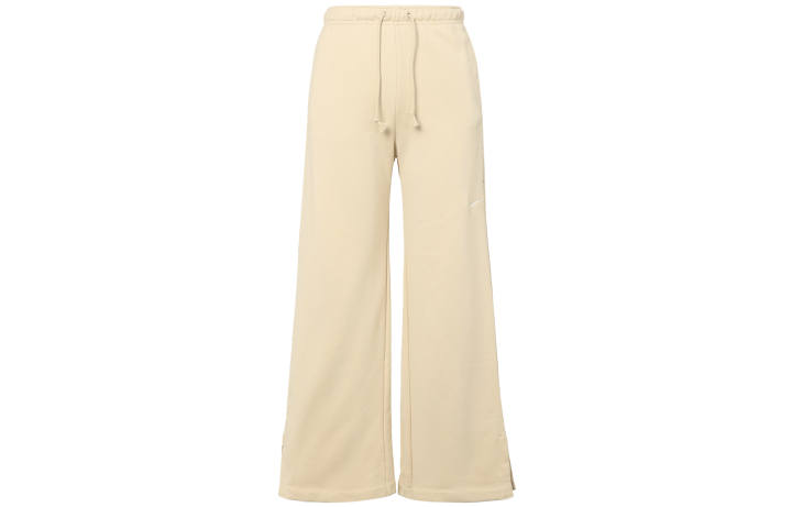 Nike Nike Knitted Sweatpants Women's Dune White Moderate Wide Leg Pants