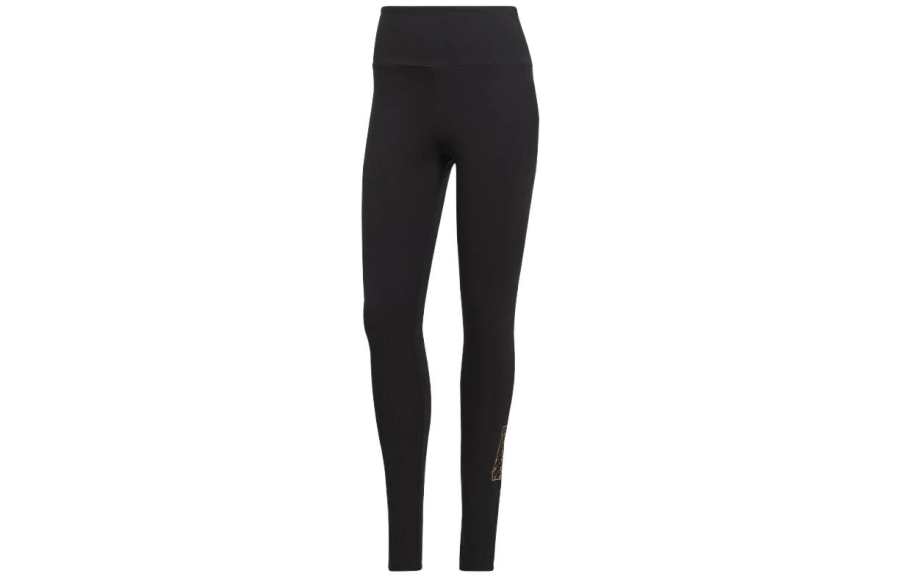 Adidas Adidas Knitted Sweatpants Women's Black Moderate Slim Fit Pants