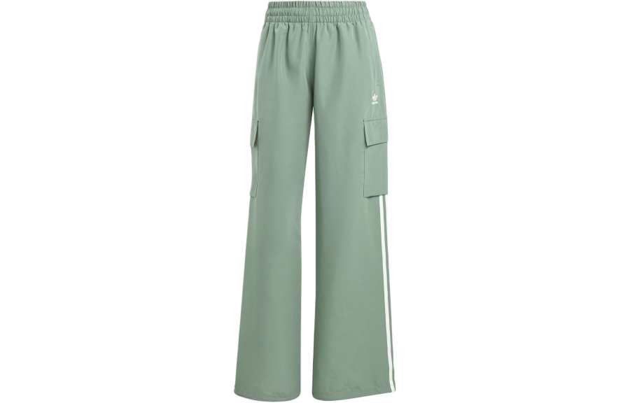 Adidas Originals Adicolor Cargo Pants Knitted Sweatpants Women's Trace Green