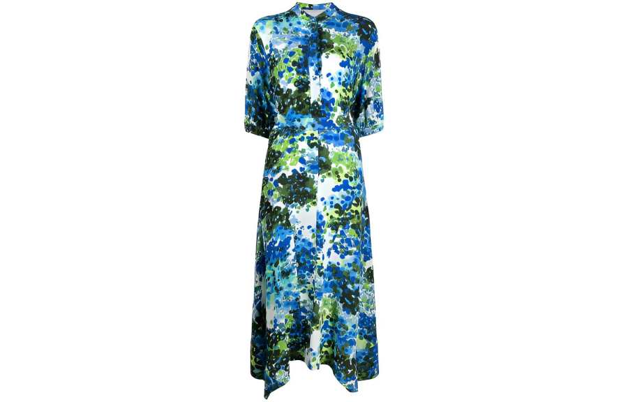 Stella McCartney Short Sleeved Dress Women's Blue