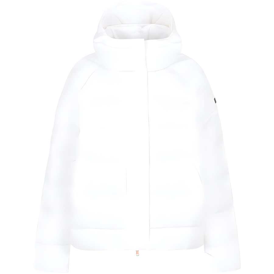 EMPORIO ARMANI EA7 FW24 Puffer Jacket Women's White