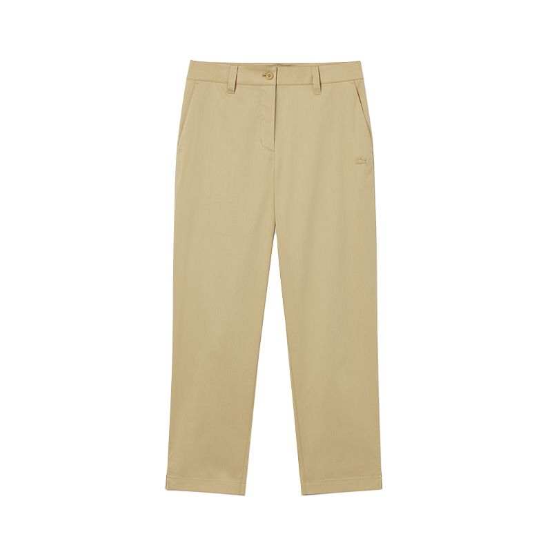 LACOSTE Casual Pants Women's Milk Coffee