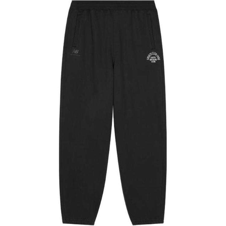 New Balance New Balance Knitted Sweatpants Women's Black Moderate Cuffed Pants
