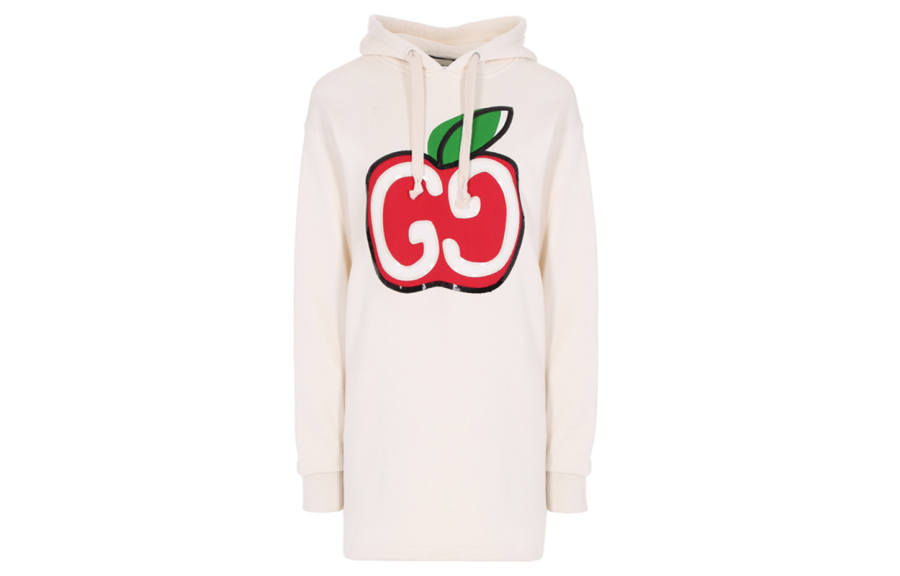 GUCCI 【Previous Season】GG Apple hoodie dress