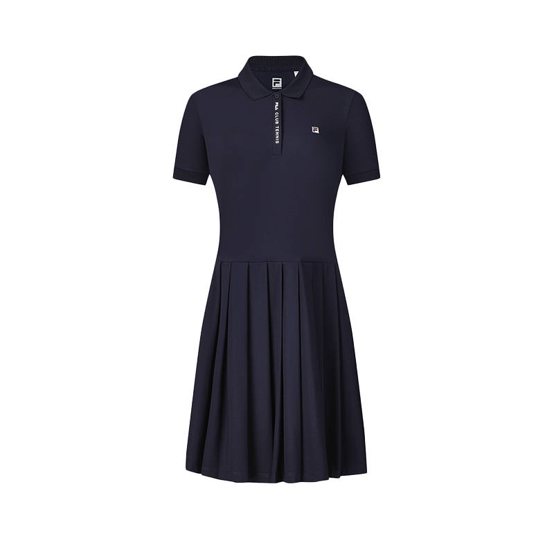 FILA Tennis Og SS24 Short Sleeved Dress Women's RD Royal Blue
