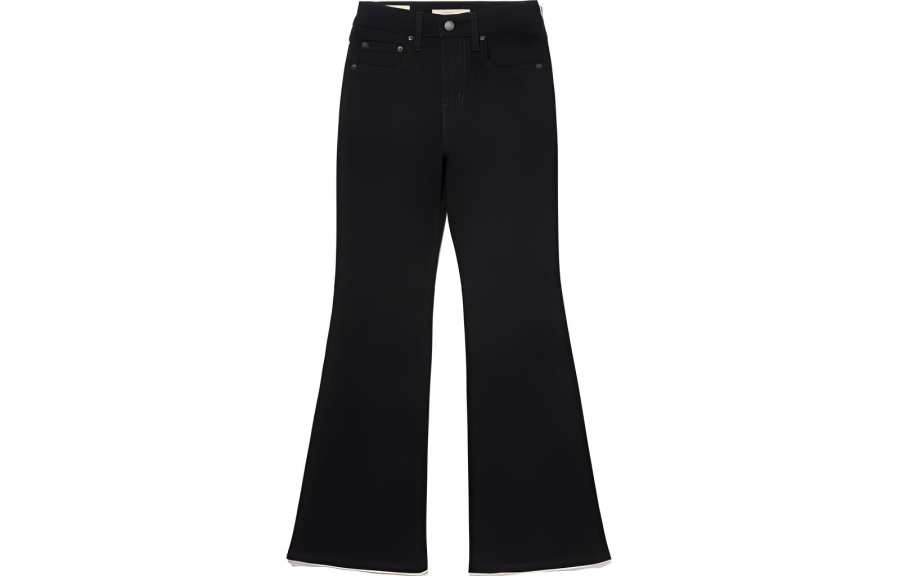 Levis Levis Jeans Women's Black Moderate Flared Pants