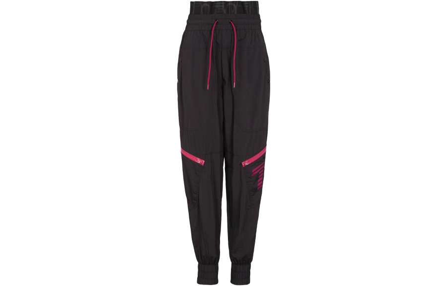EMPORIO ARMANI EA7 Knitted Sweatpants Women's Black