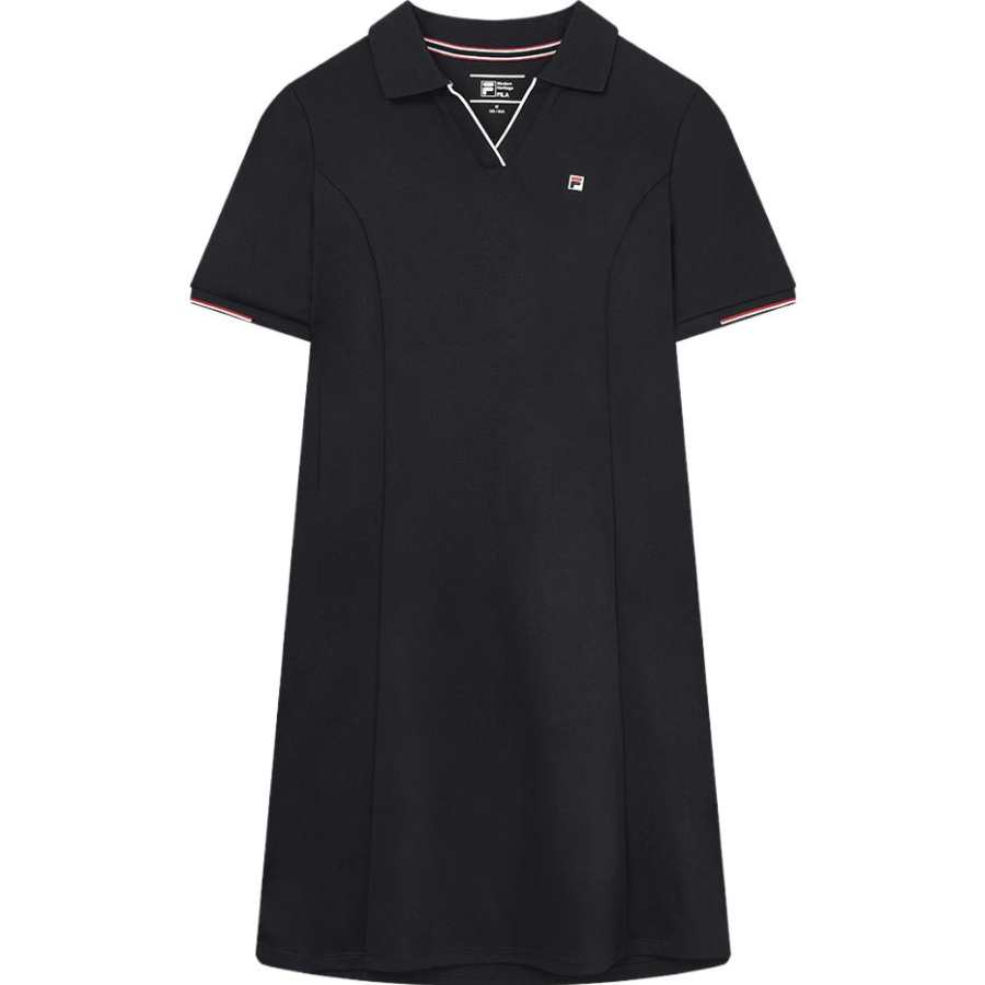 FILA MODERN HERITAGE Short Sleeved Dress Women's Navy Blue