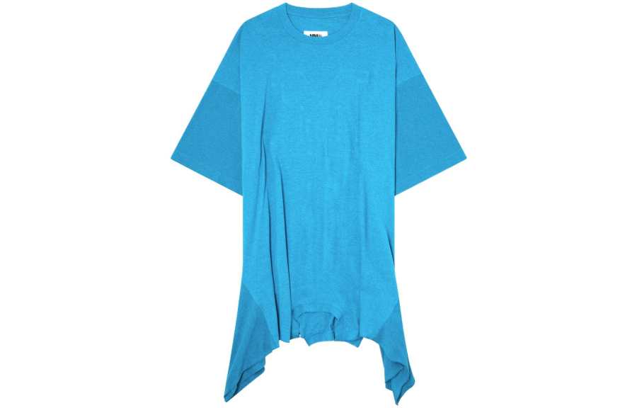 MM6 Maison Margiela Short Sleeved Dress Women's Blue