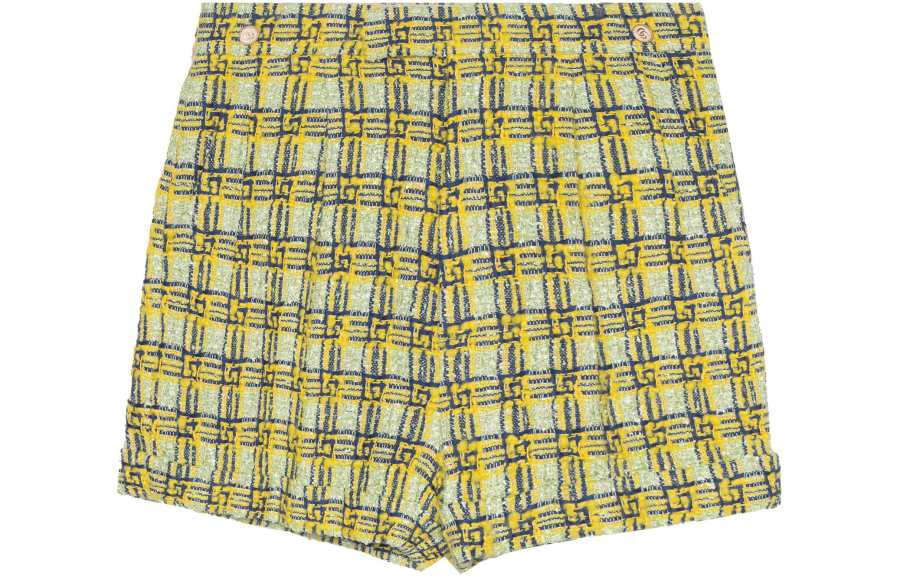 GUCCI Casual Shorts Women's Green Moderate