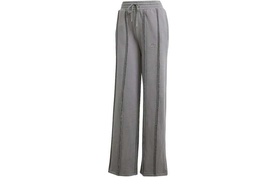 Adidas Originals DISTRESSED SWEAT PANTS Knitted Sweatpants Women's Gray