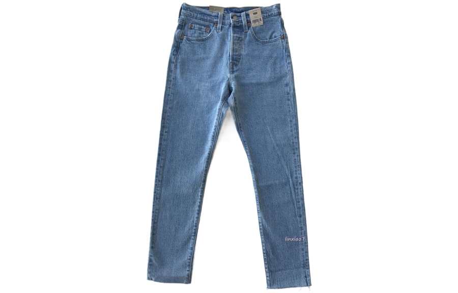 Levis Jeans Women's Light Blue Moderate Slim Fit Pants