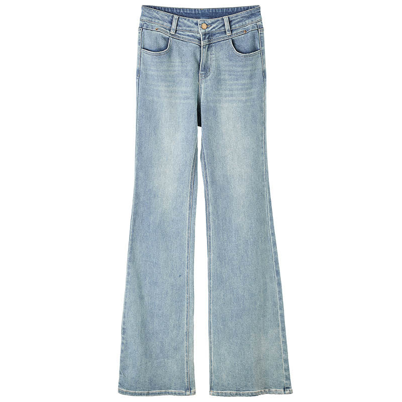 XIANGYING Jeans Women's Denim Blue
