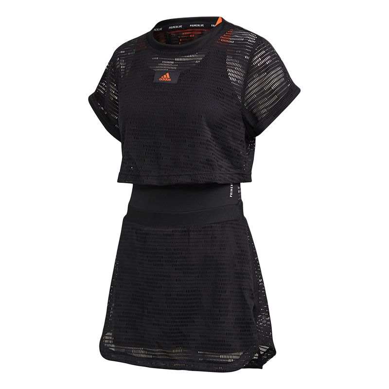 Adidas Adidas Short Sleeved Dress Women's Black