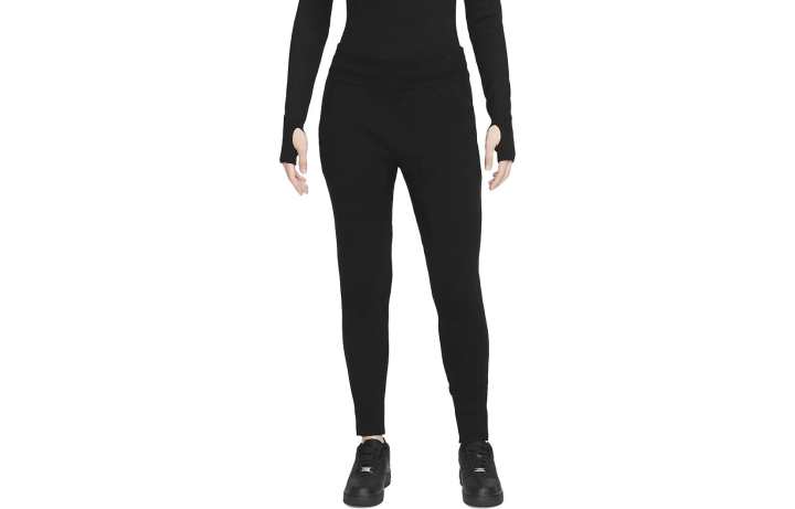 Nike Nike Knitted Sweatpants Women's Black Moderate Slim Fit Pants