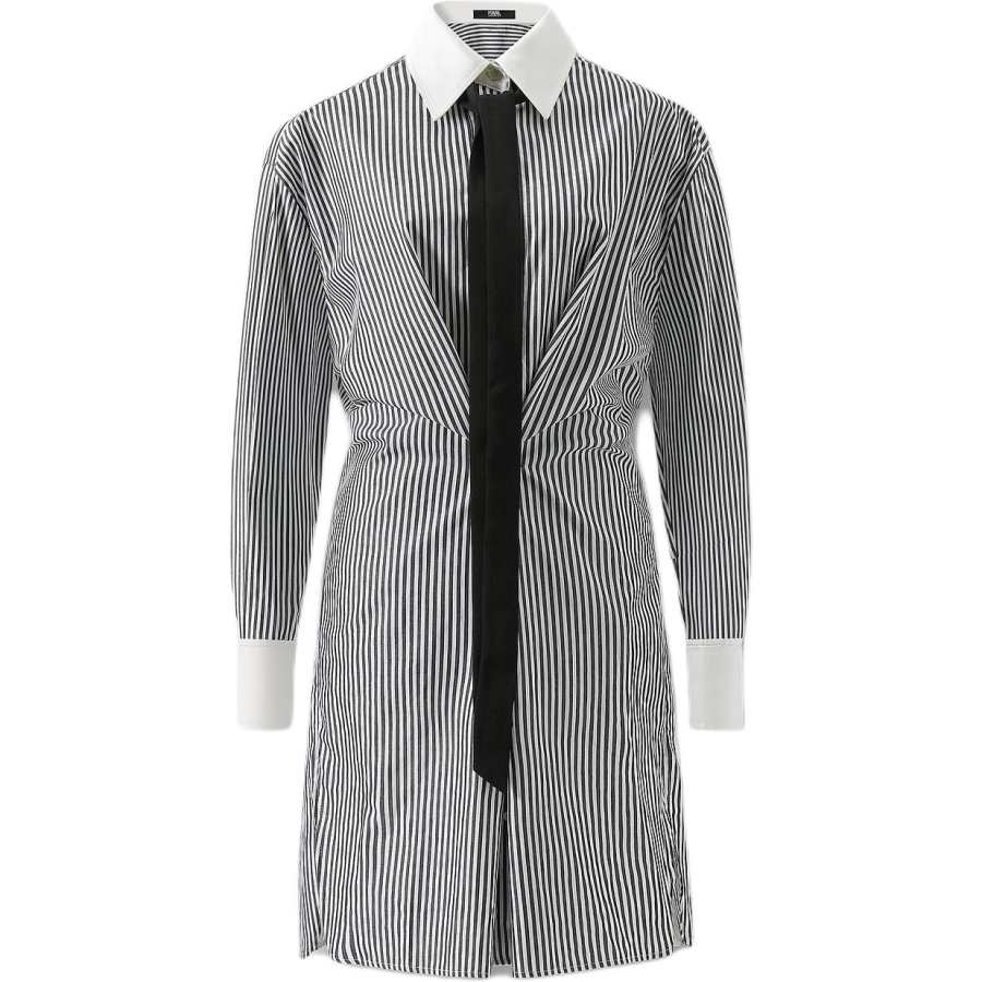 KARL LAGERFELD / Karl Lagerfeld Jeans Long Sleeved Dress Women's Multicolor