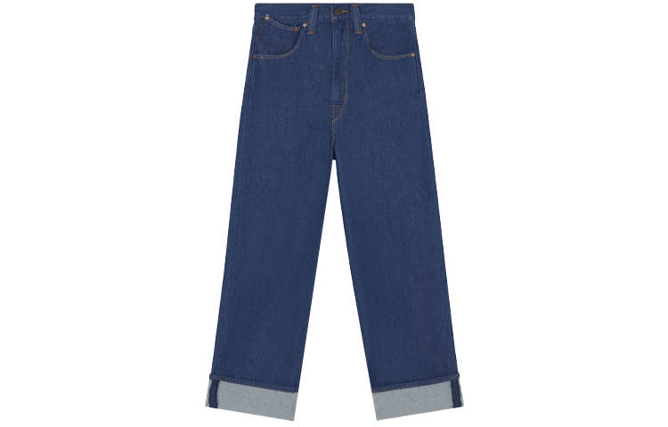 Levis Jeans Women's Blue Moderate Wide Leg Pants
