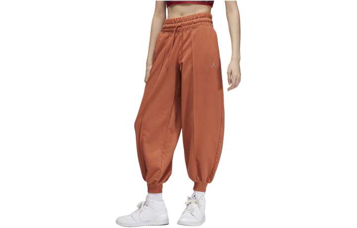Jordan Jordan Knitted Sweatpants Women's Gray Peach
