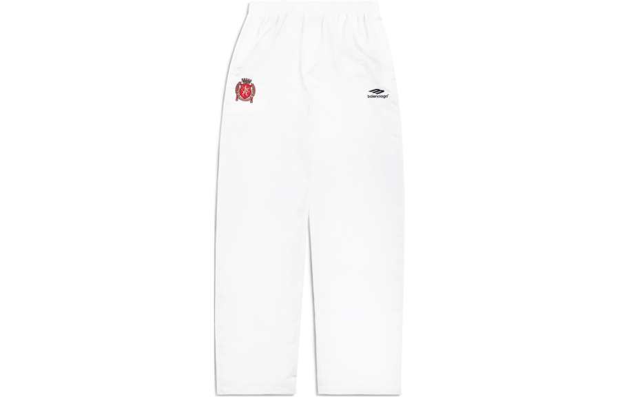 Balenciaga Knitted Sweatpants Regular Fit Women's White