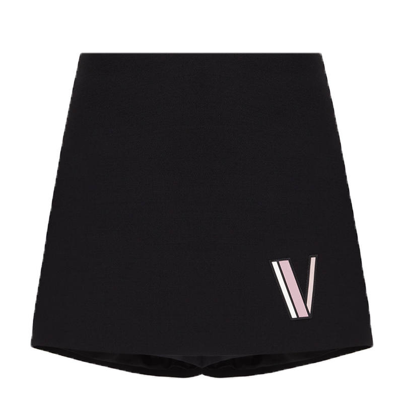 Valentino Casual Shorts Women's Black Moderate