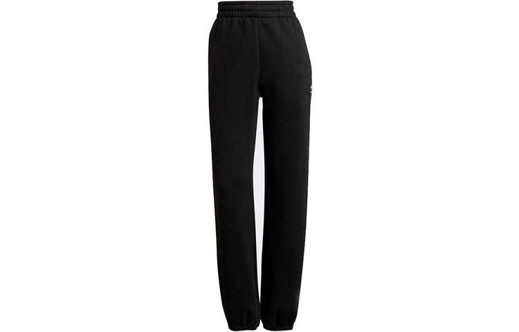 Adidas Originals Essential Adicolor Essentials Joggers Knitted Sweatpants Japan Version Women's Black