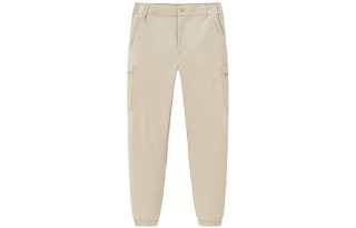 Anta Outdoor Collection Knitted Sweatpants Women's Plain Khaki