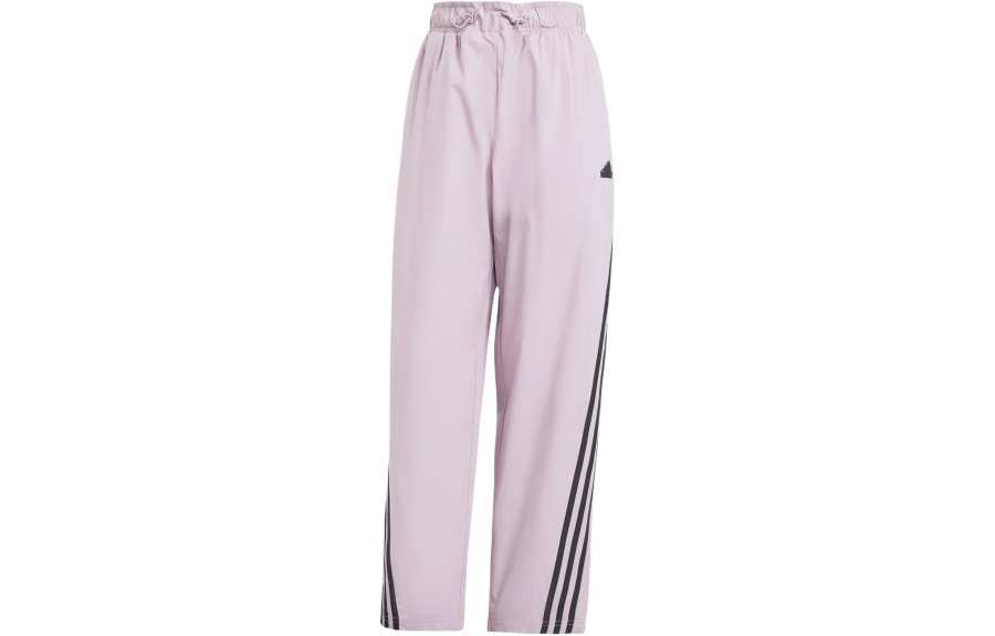 Adidas Adidas Future Icons 3 Stripes Woven Pants Knitted Sweatpants Women's Purple