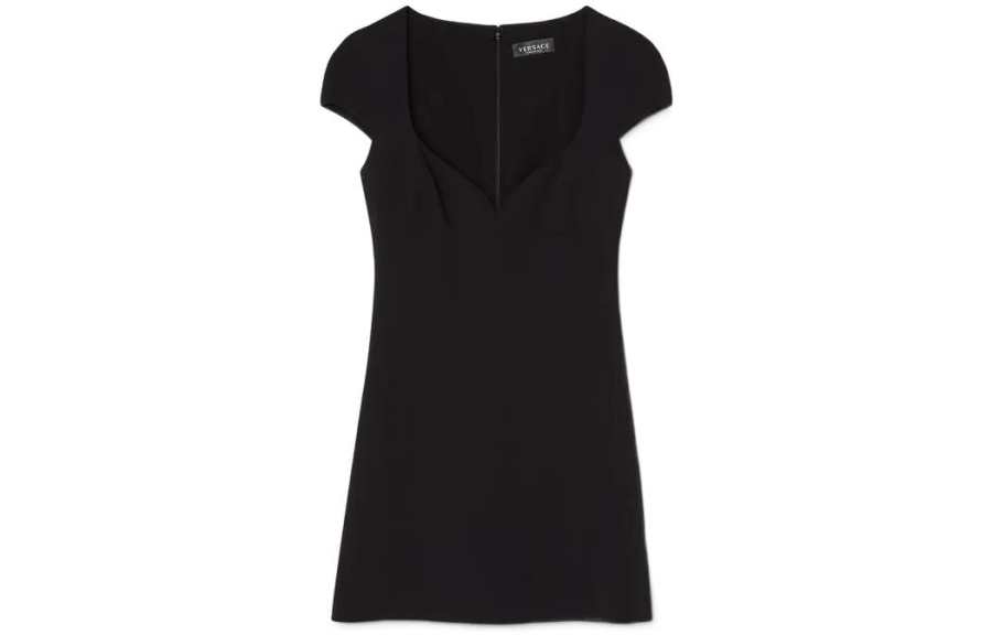 VERSACE JEANS COUTURE V-Neck Mini Dress