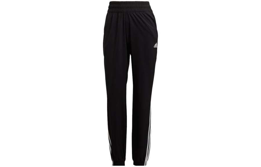 Adidas Adidas Knitted Sweatpants Japan Version Women's Black