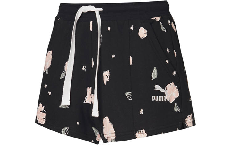 PUMA Casual Shorts Women's Black Moderate