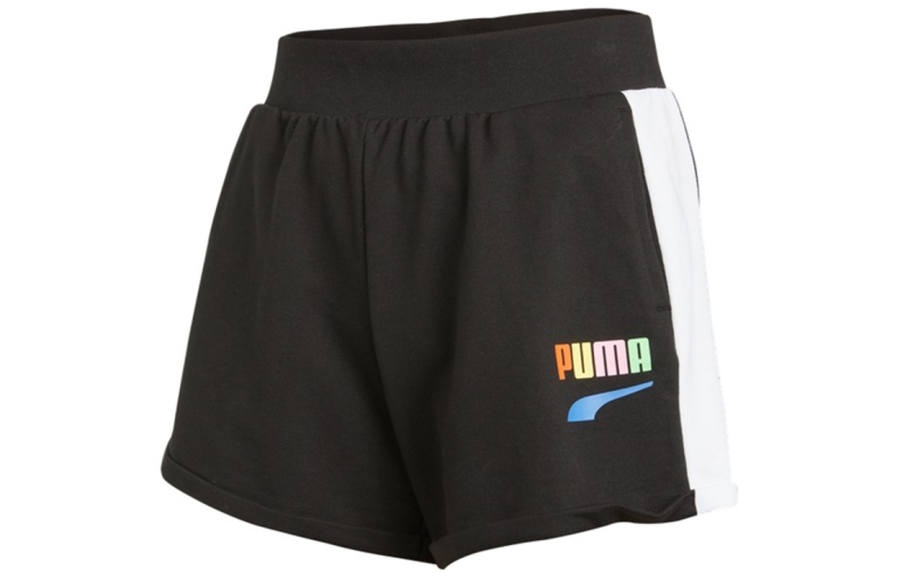 PUMA Casual Shorts Women's Black Moderate