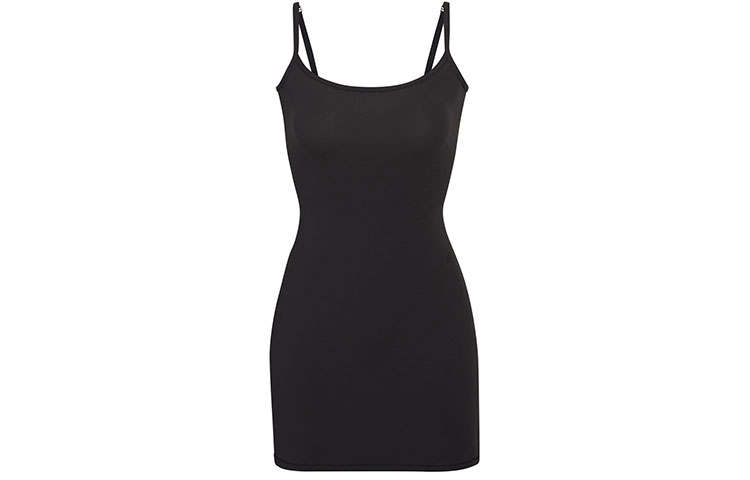 Skims FITS EVERYBODY SLIP DRESS Women's Onyx Black