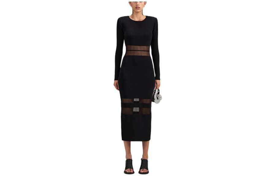 Self-portrait Self portrait Long Sleeved Dress Women's