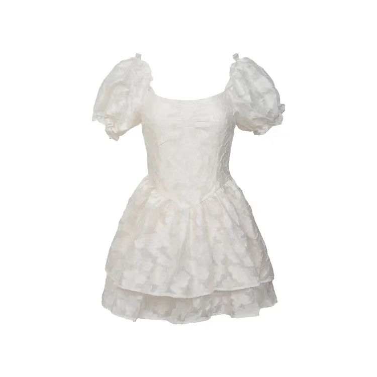 PAVLISOVA Short Sleeved Dress Women's Beige