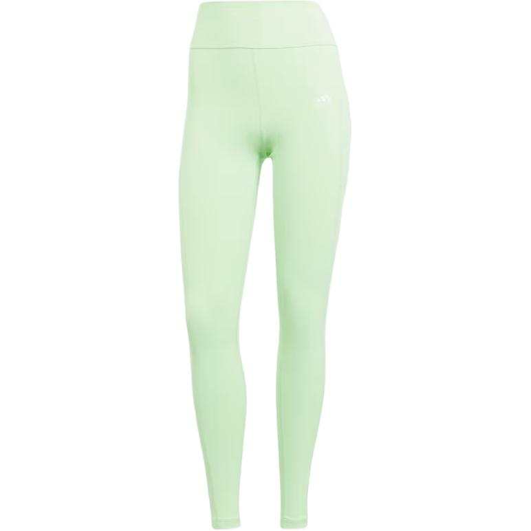 Adidas Adidas Optime 3 Stripes Full Length Leggings Casual Pants Women's Green