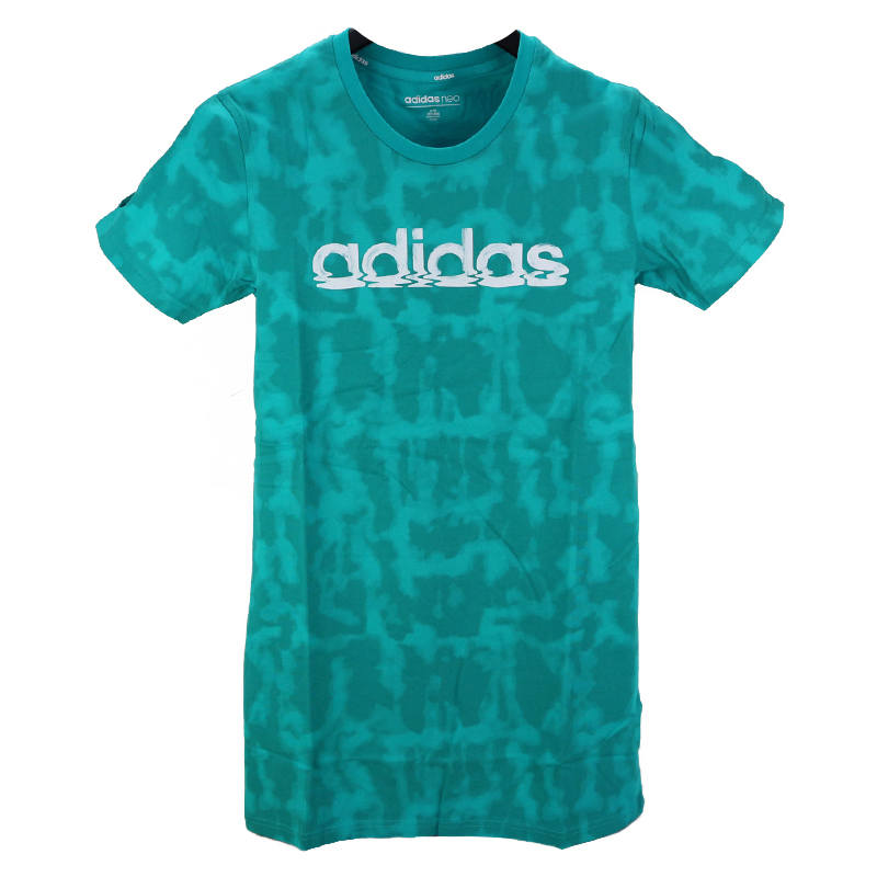 Adidas Neo FV DRESS Short Sleeved Dress Women's Green