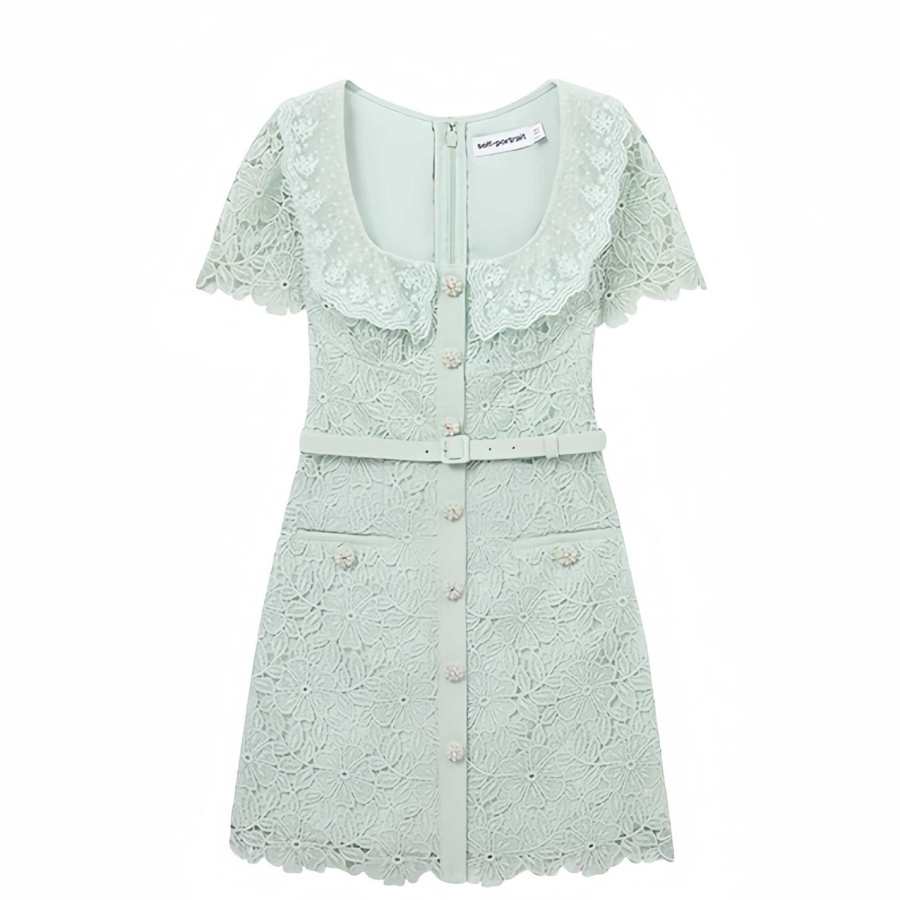 Self-portrait Self portrait Short Sleeved Dress Women's