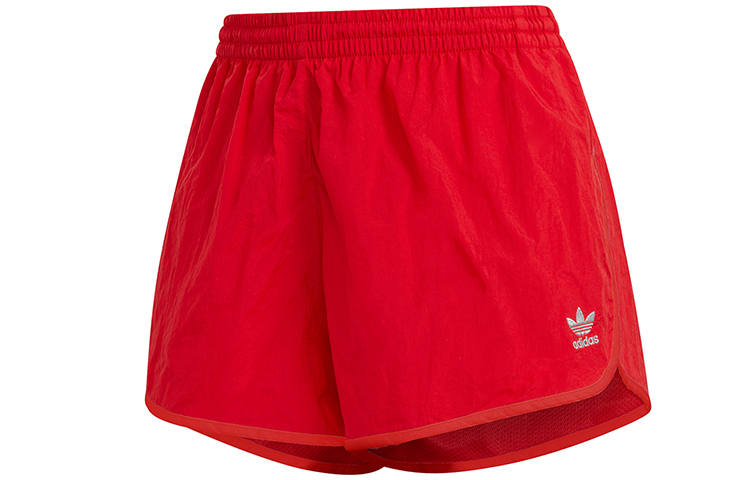 Adidas Originals 3 Stripes Casual Shorts Women's Red Moderate