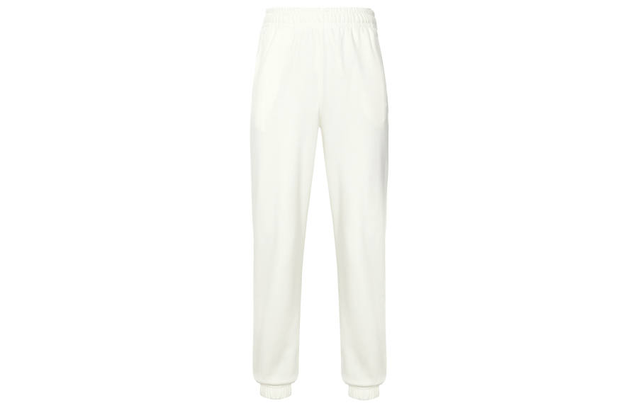 Anta Sports Life Collection Knitted Sweatpants Women's Vanilla White