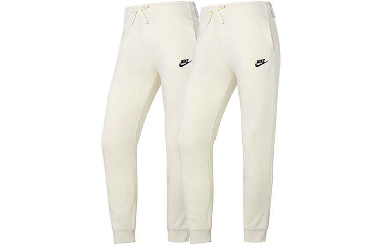Nike Nike As W Nsw Club Flc Mr Pant Std Knitted Sweatpants Women's 2 Pack White